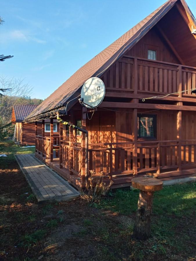 Domki Nad Sanem Lesko Ngoại thất bức ảnh