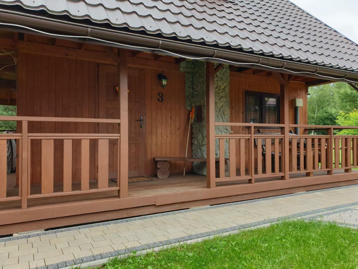 Domki Nad Sanem Lesko Ngoại thất bức ảnh